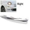 Right Front Bumper Moulding Chrome Trim 735642307 For Fiat 500 (312) Lounge 16-20