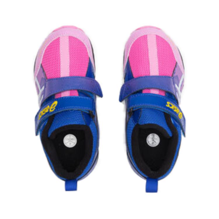 Asics Suku Topspeed Mini Zero 3 Мягкие Удобные Низкие Детские Повседневные Кроссовки Детские кроссовки Синий Розовый 1144A354-700