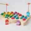 Wooden Fishing Set With Magnetic Rod For Early Childhood Education And Creative Play