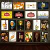 Ретро Вино Пиво Бренд Stella Artois Пиво Оловянный Знак Металлическая Плакат Винтажная Табличка Настенное Искусство Картина Наклейка Паб Бар YQ095