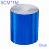 Solid Color Reflective Stickers Personality Waterproof Car Class Modification Warning Signs Highlighting Safety Reflective StripPinstriping Tape 3