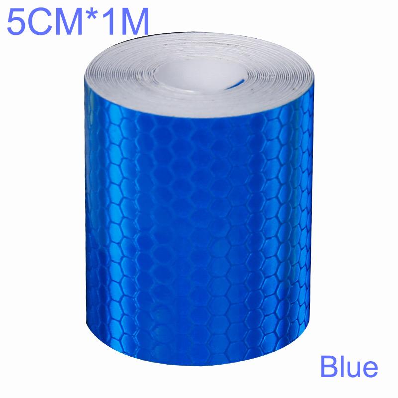 Solid Color Reflective Stickers Personality Waterproof Car Class Modification Warning Signs Highlighting Safety Reflective StripPinstriping Tape 3