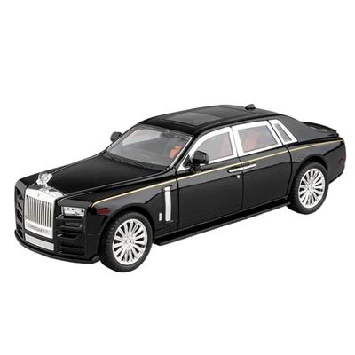 Имитация модели Rolls-Royce Phantom в масштабе 1/22, литая под давлением модель автомобиля из сплава, подходит для подарков на день рождения мальчикам, коллекционные украшения