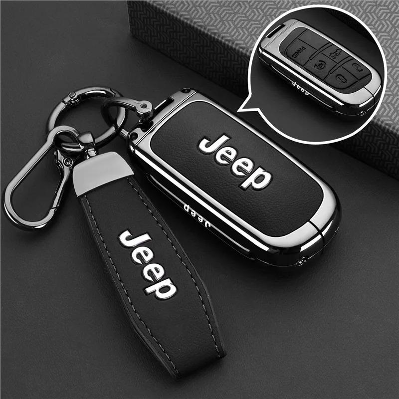 Для Jeep WK2 KL BU MP Renegade Grand Cherokee Dodge Ram Charger Challenger Chrysler 300C Journey Чехол-футляр для 5-кнопочного автомобильного ключа