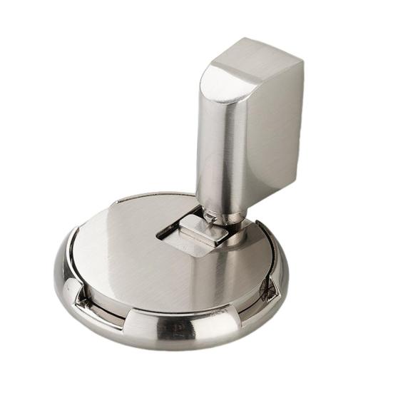 Магнитный дверной стопор, настенный протектор, прочный, из цинкового сплава, регулируемый, клейкий, нет