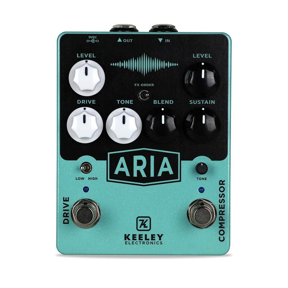 keeley Aria Compressor Drive Compressor Overdrive Guitar Effector + "Shin"
