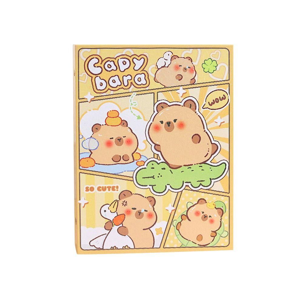 3-дюймовый фотоальбом с капибарой, милый альбом для открыток, альбом для карточек, дисплей для карточек для фото Polaroid