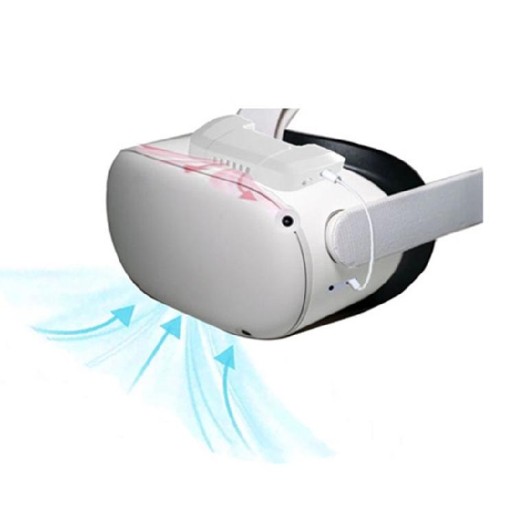 Охлаждающий вентилятор для VR-шлема Активная вентиляция для VR-очков Quest 2 Радиатор