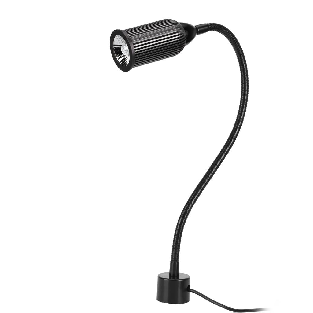 15 Вт светодиодный магнитный рабочий светильник для швейной машины с гибким креплением на гусиной шее для токарных станков с вилкой EU