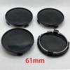 4Pcs/lot 61mm Blank No Logo Car Wheel Center Cap  Q7 A4 A3 Q3 Car Rim Replace Hubcap Auto Rim Hub Cover Accessories
