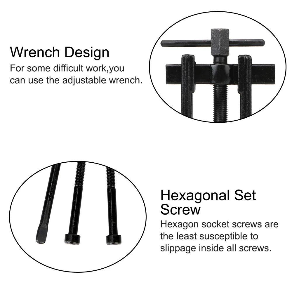 Durable Forging Extractor Solid Car Removal Tools Two-jaw Gear Puller Repair Disassembly