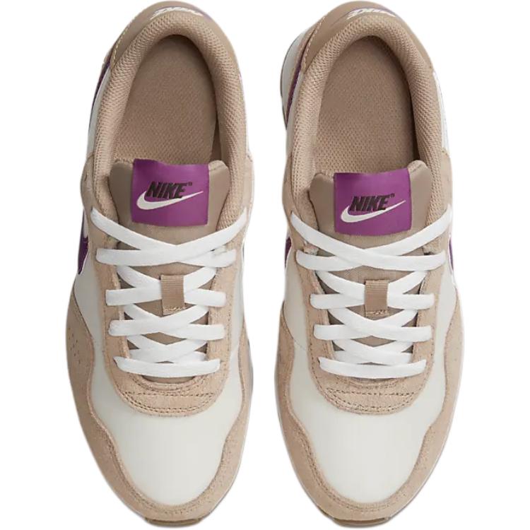Nike MD Valiant Удобные Износостойкие Низкие Детские Беговые Кроссовки Бежево-Коричневые CN8558-202