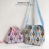 Сумка через плечо Xia Ethnic Style Patterned Handbag Маленькая сумка Большая вместительная сумка для поездок на работу на одно плечо