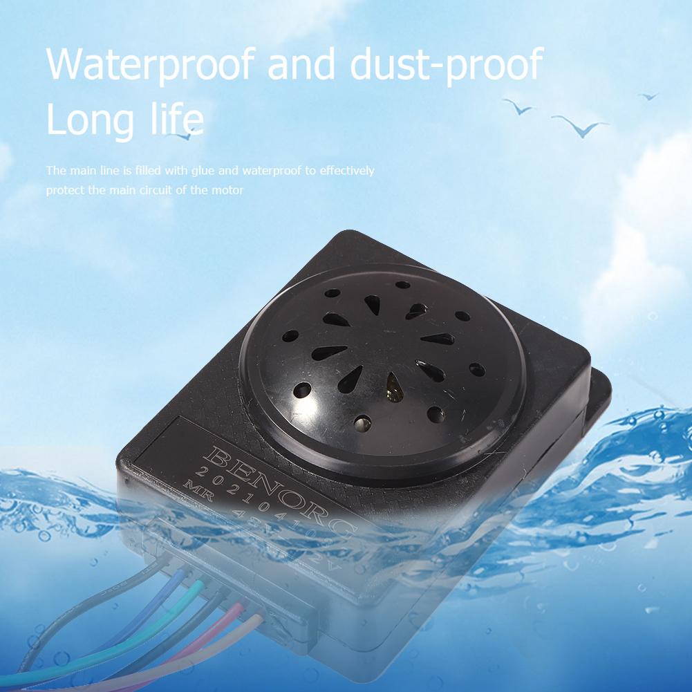 Bike Alarm 110db Loud Bicycle Alarm System With Remote Control For Bike E-Bike Motorcycle Scooter Trailer