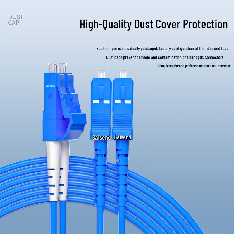 BOSENDE Telecom-grade Indoor Armored Fiber Optic Patch Cord