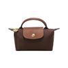 Серия LE PLIAGE ORIGINAL короткая ручка ткань коровья кожа сумка-пельмень косметичка сумка на плечо женская бежевый 34175089P81