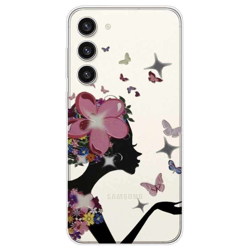 For Samsung S24 Plus Ultra S24 FE Case Clear Cover Soft Bumper for Samsung Galaxy S24 Ultra 5G Transparent Silicone S24 S24 FE
