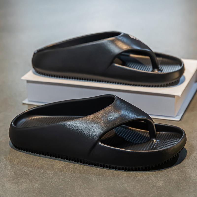 Шлепанцы мужские и женские домашние тапочки из ЭВА с угловатым носком шлепанцы