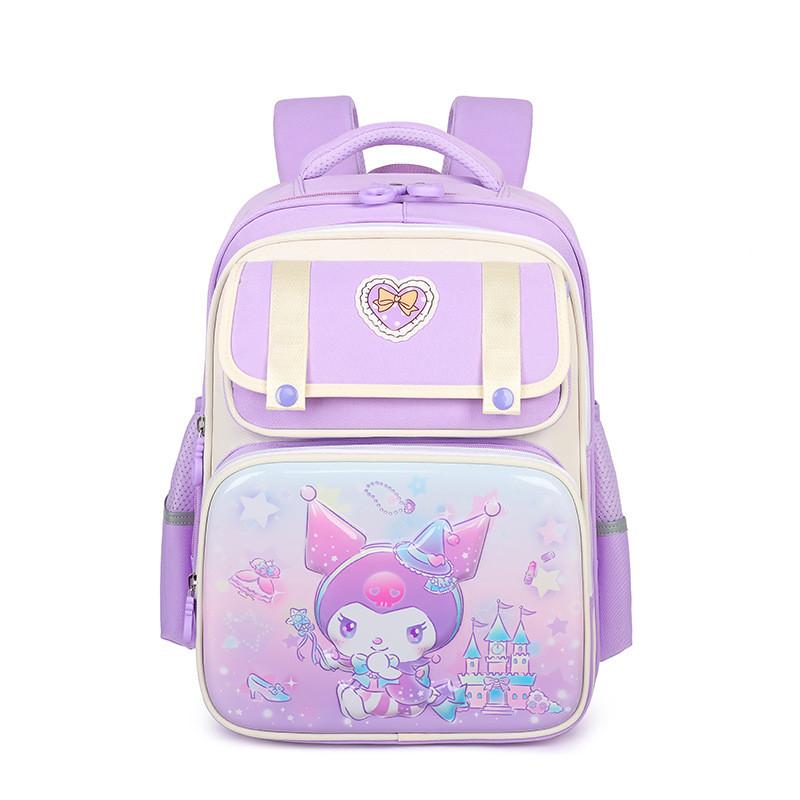 Design Cartoon Playful Kids Backpack Large Volume Lightweight For Use School