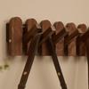 Xuanyong Black Walnut Piano Key Coat Hook