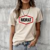 Morat t shirt women Japanese Y2K comic top female anime clothing