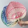 Traditional Fan Cattail-Leaf Fan Summer Cooling Hanging Fan Hand-Woven Fan  Living Room Decoration
