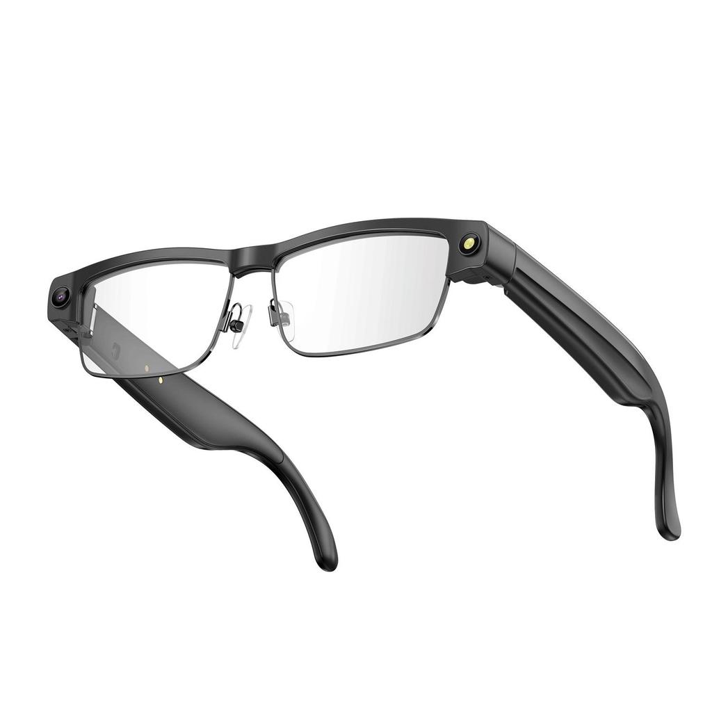 AI Smart Glasses: 8MP HD Camera, Bluetooth, Dual Microphone, Noise-Cancelling, Anti-Blue Light, Translation Feature