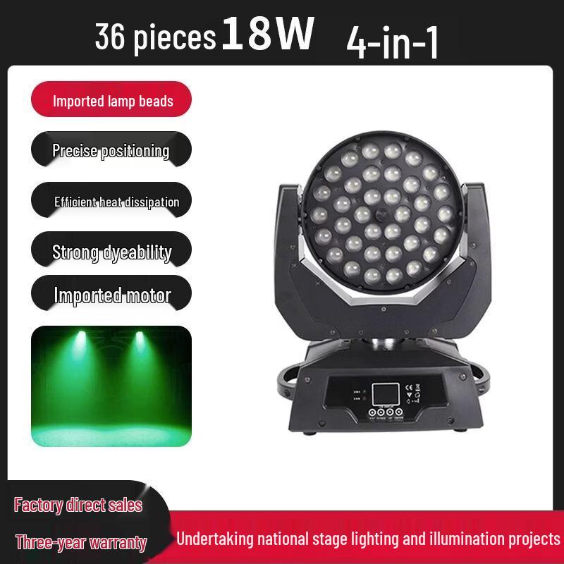 Chiya LED Moving Head & PAR Stage Light