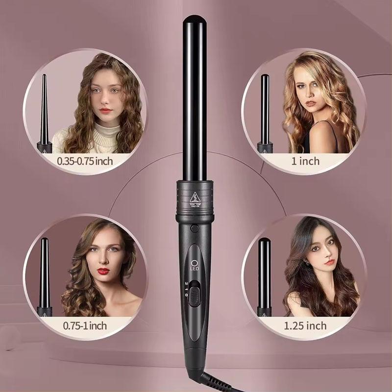 5 In 1 Hair Curling Iron With Clip Multi-Functional Ceramic Tube Change Curling Iron Hair Style Tools