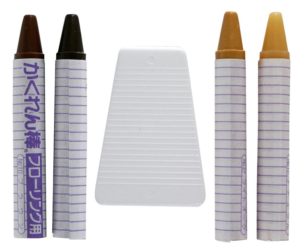 Architectural Friend Прятки для пола со шпателем, набор из 4 цветов, твердый тип FB-30