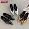 Fashion Fashion Shallow Women Flats With Shoes Casual Female Slides New In 2025 Spring Summer Pointed Toe Ladies Flats Slip On Shoes
