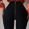 SSR. New Women's Fashion Sexy Jeans Back Zipper Stretch Skinny Jeans High Waist Trousers Pencil Pants