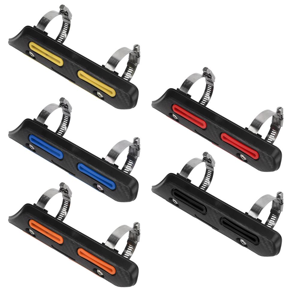 Теплозащитный экран выхлопной трубы, изоляционный чехол для 4-тактных мотоциклов, квадроциклов, UTV, внедорожников