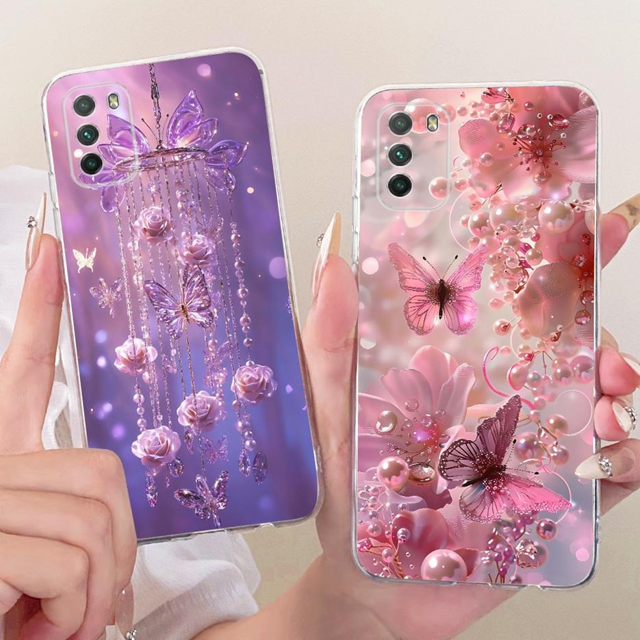 Для Xiaomi Poco M3 Pro 4G Чехол Милый Лев Модный Расписной Чехол Мягкий Тонкий Чехол для Телефона Для Xiaomi Poco M3 Pro 5G PocoM3 Чехлы Сумки