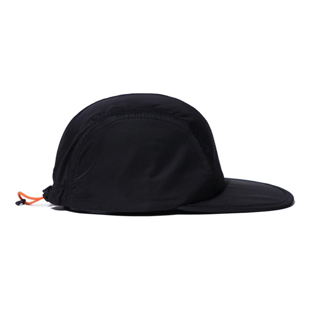 Drawstring Design Sunshade Cap Adjustable Snapback Hats Fashion Baseball Cap  Sports Hat