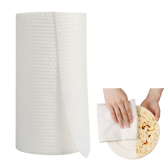 1 Roll Lazy Rag Ultra Absorbent Non-Woven Cloth Kitchen Car Cleaning Reusable Washable Towels Lint-free Cleaning Towels