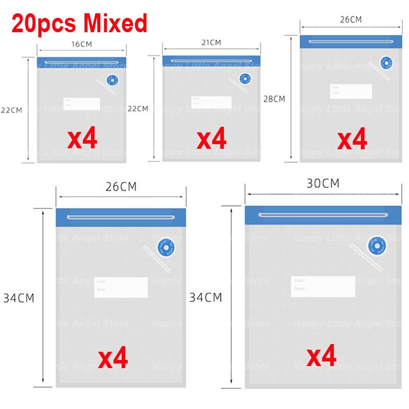 Многоразовые вакуумные пакеты для хранения продуктов питания с застежкой-молнией, набор электрических ручных вакуумных упаковщиков, насос для вакуумирования, пакет с ручным насосом для вакуумирования