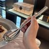 Прочная нержавеющая сталь, ложка для риса и супа с длинной ручкой и утолщенной большой головкой