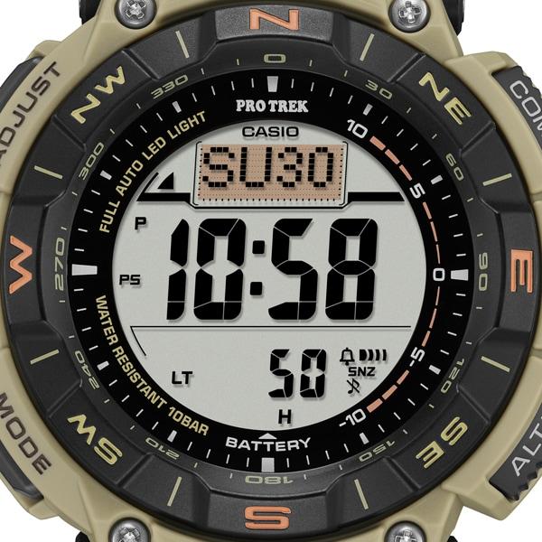 Casio Men's PRO TREK PRG-340SC-5JF [PRO TREK Climber Line] Round Watch Resin *Biomas Plastic