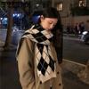 Retro Temperament Double-sided Soft Scarf for Women's Winter Warmth, Popular Scarf for Versatile Shoulders