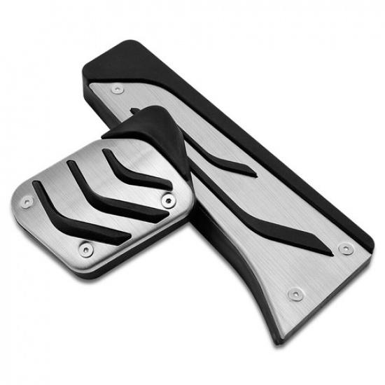 For BMW F30 F10 E39 E90 E60 X1/3/5 2005- 2Pcs AT Gas Brake Foot Pedals Cover