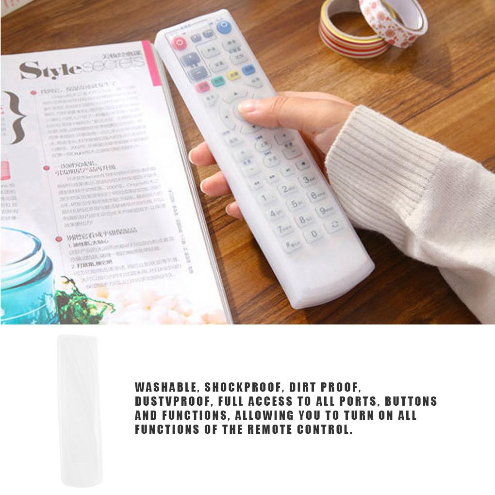 Remote Control Dustproof Cover Home Appliance Controller Waterproof Silicone Guard C Type