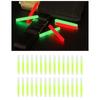 30x Тактический флуоресцентный светящийся жезл, светящийся светящийся жезл, поплавок 