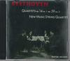 CD NEW MUSIC STRING QUARTED - Beethoven : Quartet Op.14 No1 Op.59 BR1009 BARTOK Non Japan Classical Used