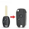 2/3/4 кнопки модифицированный складной откидной чехол для дистанционного ключа для Honda Odyssey Rigeline Accord CRV Civic
