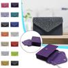 [Sop] Women's Fashion Elegant Silk Belt Drill Clutch Evening Prom Handbag Purse