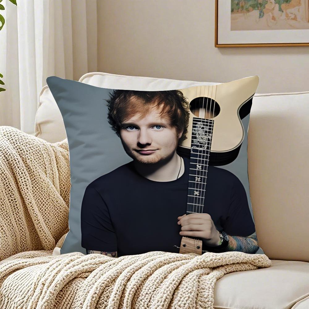 singer pop EEd SSheeran Cushion Cover Pillowcase Antidustmite living Room Sofa Decor Cushion Room