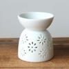 Ceramic Aromatherapy Furnace with Creative Hollow Design and Candleholder Styles 0794