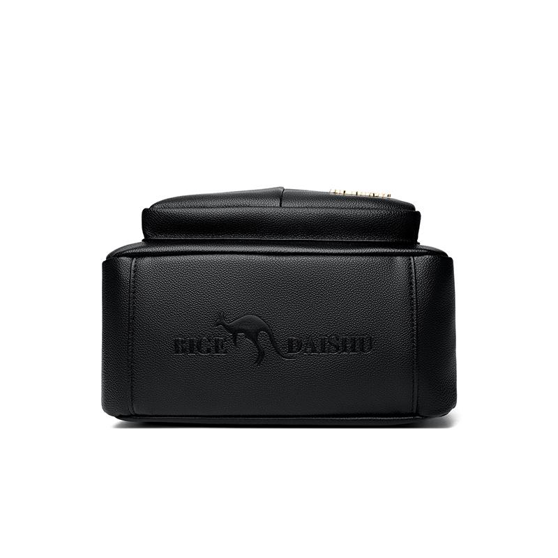 Женская мягкая кожаная сумка, рюкзак для мамы, противоугонный дорожный рюкзак