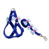 Собака Легко на поводке В комплекте с комплектом для домашних животных Going Torso S Small Medium Dog Gear [ТРИ КРОЛИКА] Шлейка, Милая, Стильная, Прикрепить, Установить, Поводок, Не отстегивается,